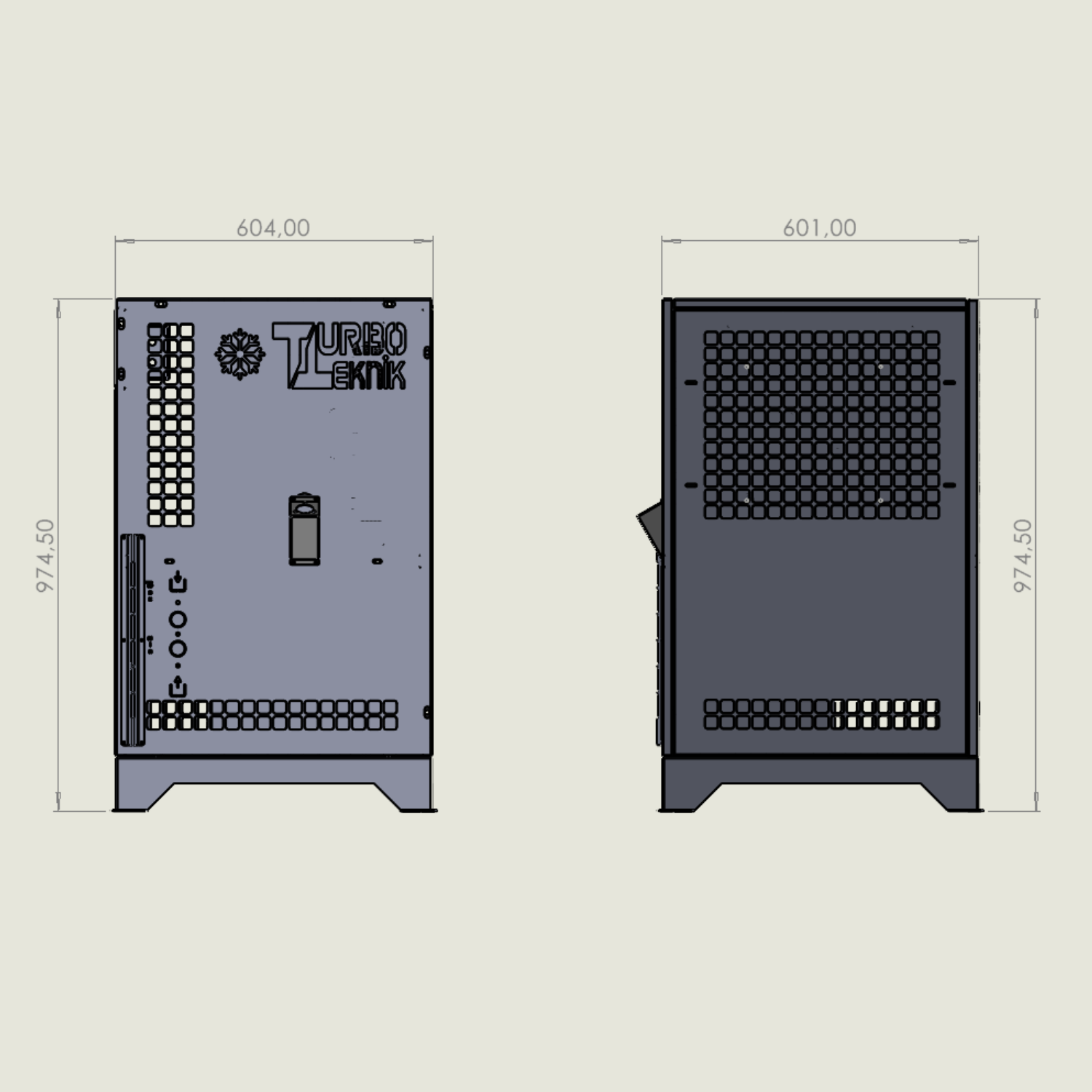 S-3.4HP-02 model su soğutucu